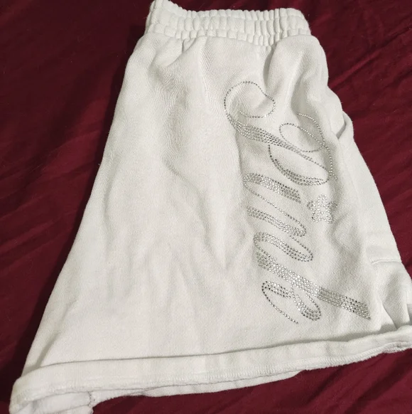 PINK Victoria's Secret White Shorts - Picture 1 of 5